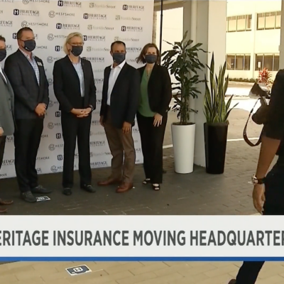 Bay News 9: Mayor Castor Helps Welcome Heritage Insurance to Tampa
