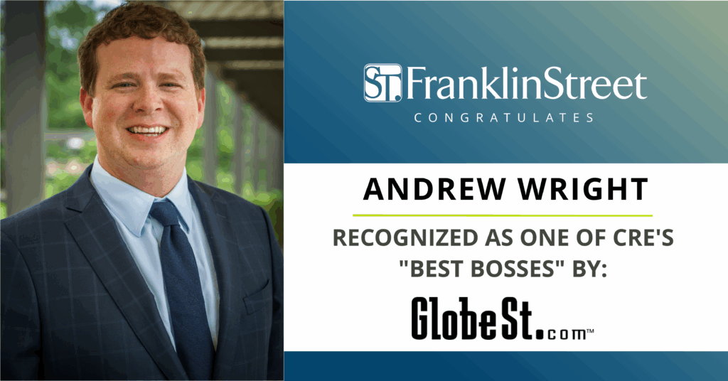 Franklin Street CEO Recognized as One of GlobeSt.com’s 2021 “Best Bosses”