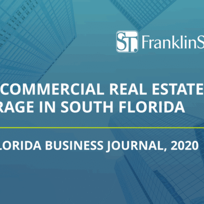 Franklin Street Ranked as Top Commercial Real Estate Brokerage for 2020 by South Florida Business Journal