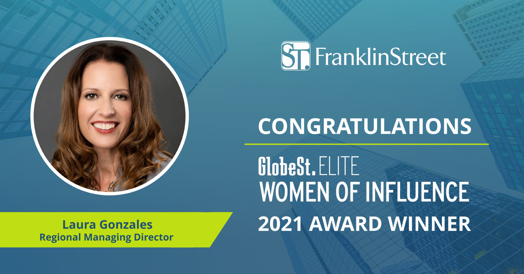 Globe Street Names Franklin Street's Laura Gonzales a 2021 