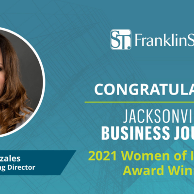 Franklin Street’s Laura Gonzales Honored as “Woman of Influence” by Jacksonville Business Journal
