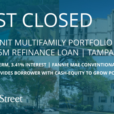 Franklin Street Secures $14M Refinance Loan for 120-Unit Multifamily Portfolio in Tampa, FL