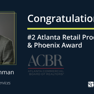 Franklin Street’s Greg Eisenman Named Top Retail Producer and 2022 Atlanta Commercial Board of Realtors Phoenix Award Honoree