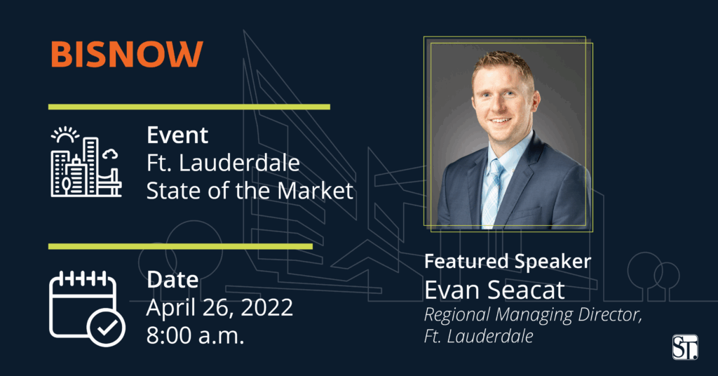 Event: Franklin Street’s Evan Seacat to Speak at Bisnow’s Fort Lauderdale State of the Market