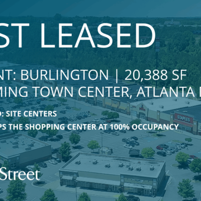 Franklin Street Arranges 20K-SF Lease with Burlington at Atlanta Area Shopping Center