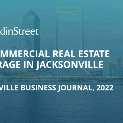 Franklin Street Ranked as Top Commercial Real Estate Brokerage for 2021 by Jacksonville Business Journal