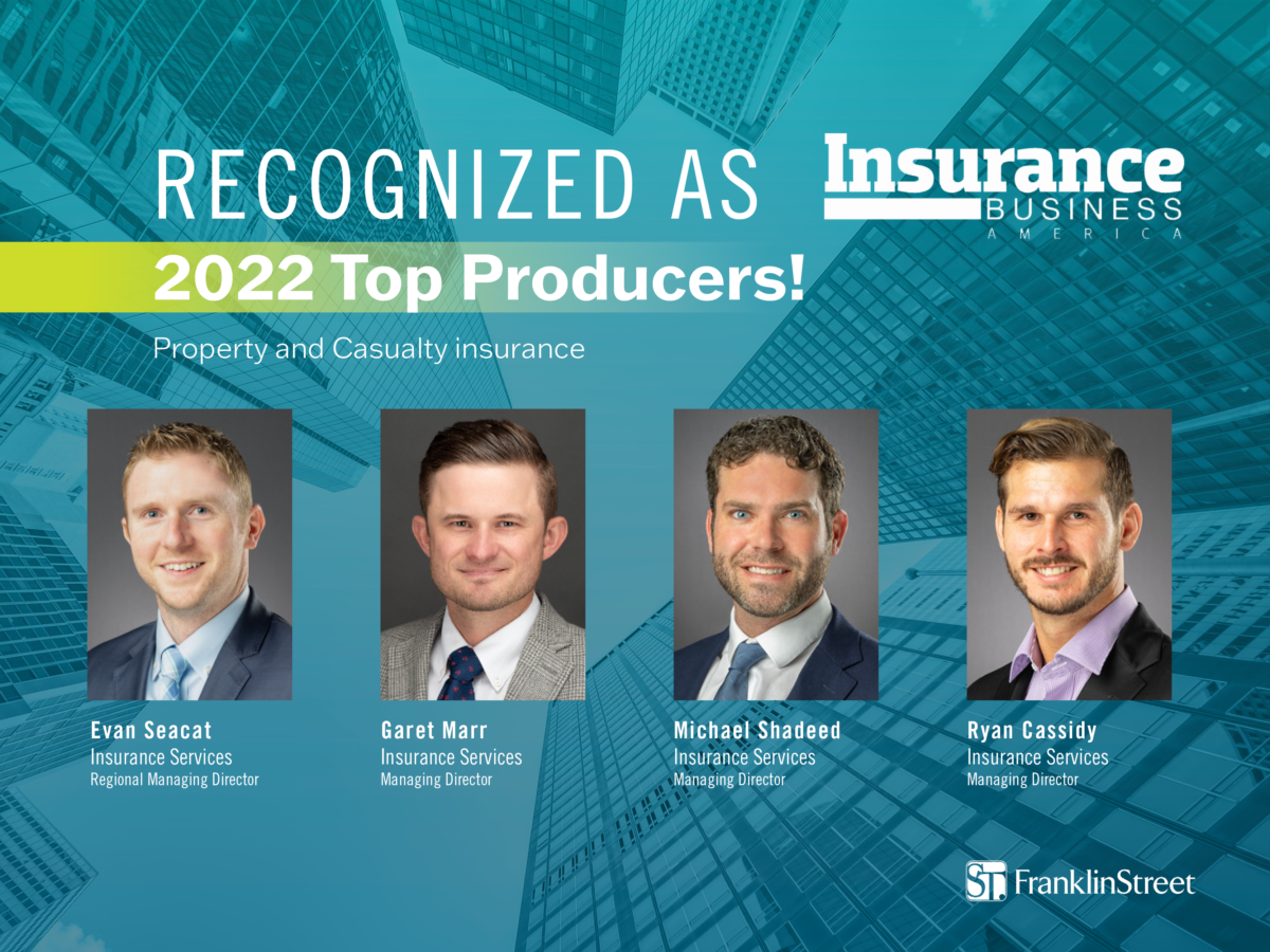 Franklin Street Insurance Brokers Named 2022 ‘Top Producers’ by