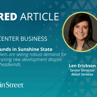 Shopping Center Business: Optimism Abounds in Sunshine State