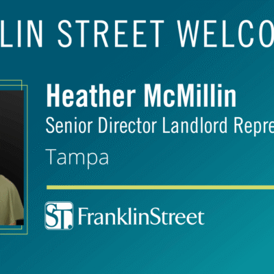 Heather McMillin Joins Franklin Street’s Tampa Bay Retail Team