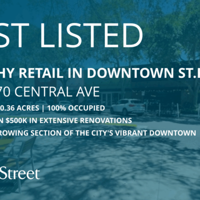 Franklin Street Brings Trophy Retail Property on Downtown St. Pete’s 600 Block to Market