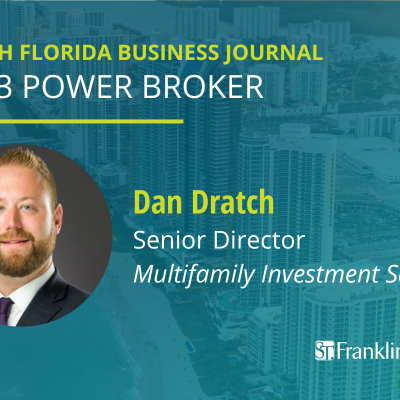 Franklin Street’s Dan Dratch Named 2023 Power Broker by South Florida Business Journal