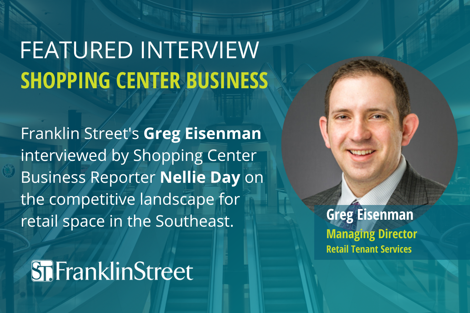 Shopping Center Business Interview with Greg Eisenman Prime Space at