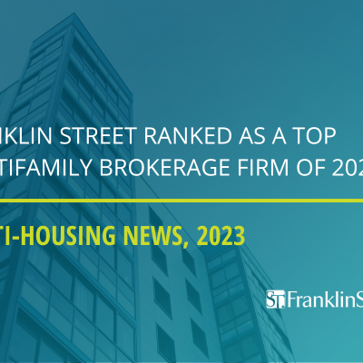 Franklin Street Ranked as a Top Multifamily Brokerage Firm of 2023 by Multi-Housing News
