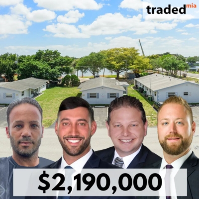 Traded: Franklin Street Arranges $2.19M Sale of Value-Add Multifamily Property in South Florida