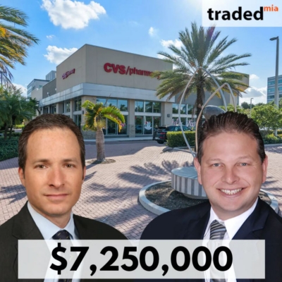 Traded: Franklin Street Arranges $7.3M Sale of CVS-Occupied Retail Property in South Florida