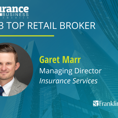 Franklin Street’s Garet Marr Named 2023 Top Retail Broker by Insurance Business America