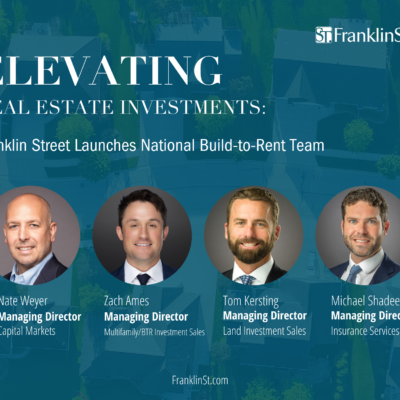 Tampa Bay Newswire: Franklin Street Capital Markets Launches Innovative National Build-to-Rent Team