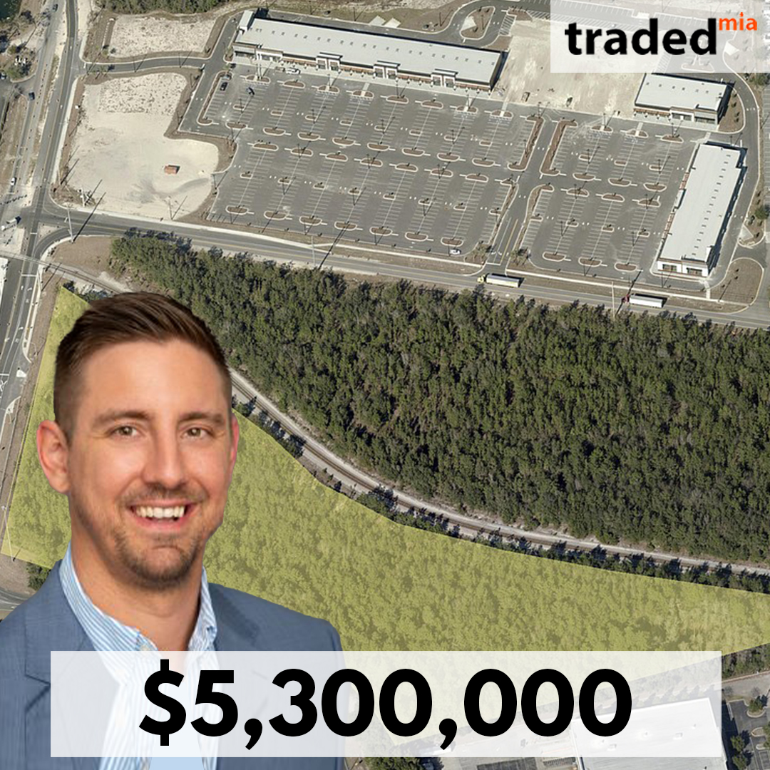 Traded Franklin Street Arranges 5.3M Sale of 9.84Acre Development Site in Jacksonville, FL