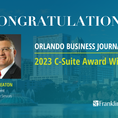 Franklin Street’s Kurt Keaton Recognized as a 2023 C-Suite Award Winner by Orlando Business Journal