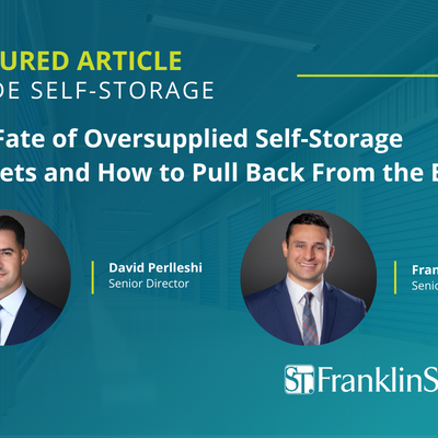 Inside Self-Storage: The Fate of Oversupplied Self-Storage Markets and How to Pull Back From the Brink by Frank DeSalvo and David Perlleshi
