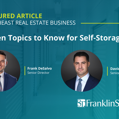 Southeast Real Estate Business: ‘Seven Topics to Know for Self-Storage’ by Frank DeSalvo and David Perlleshi