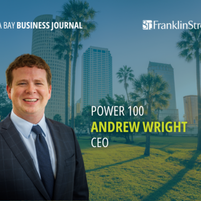 Franklin Street CEO Andrew Wright Named 2024 ‘Power 100’ by Tampa Bay Business Journal
