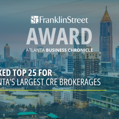 Franklin Street Ranked as One of Atlanta’s 25 Largest Commercial Real Estate Brokerages