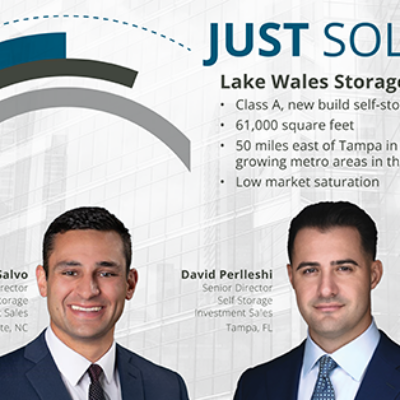 Franklin Street brokers purchase of Class A self-storage facility in one of the fastest growing metro areas in the country 