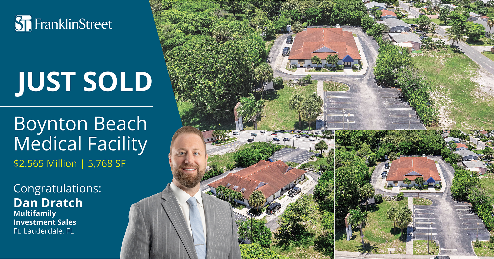 Franklin Street Brokers Sale of Boynton Beach Med Office