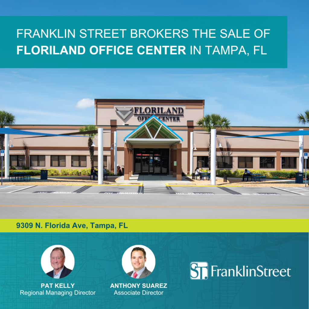 Franklin Street brokers the sale of Floriland Office Center in Tampa