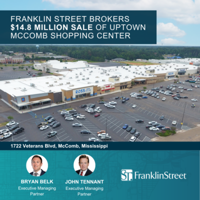 Franklin Street brokers $14.8 million sale of Uptown McComb Shopping Center